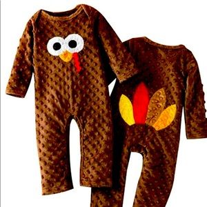 Boys turkey romper